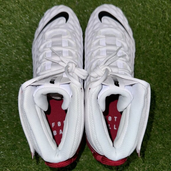 Nike Force Savage Pro 2 Ohio State PE Football Cleats Red Mens 14 BV3969-103 NEW main image 5